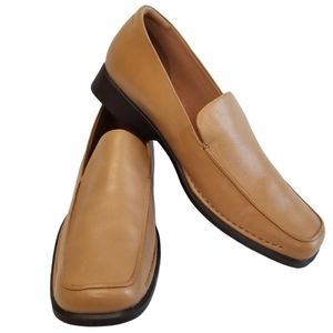 Rockport Tan CC Lane Leather Slip On Loafer Women's Size 9.5